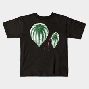 Peperomia Argyreia Watermelon Kids T-Shirt